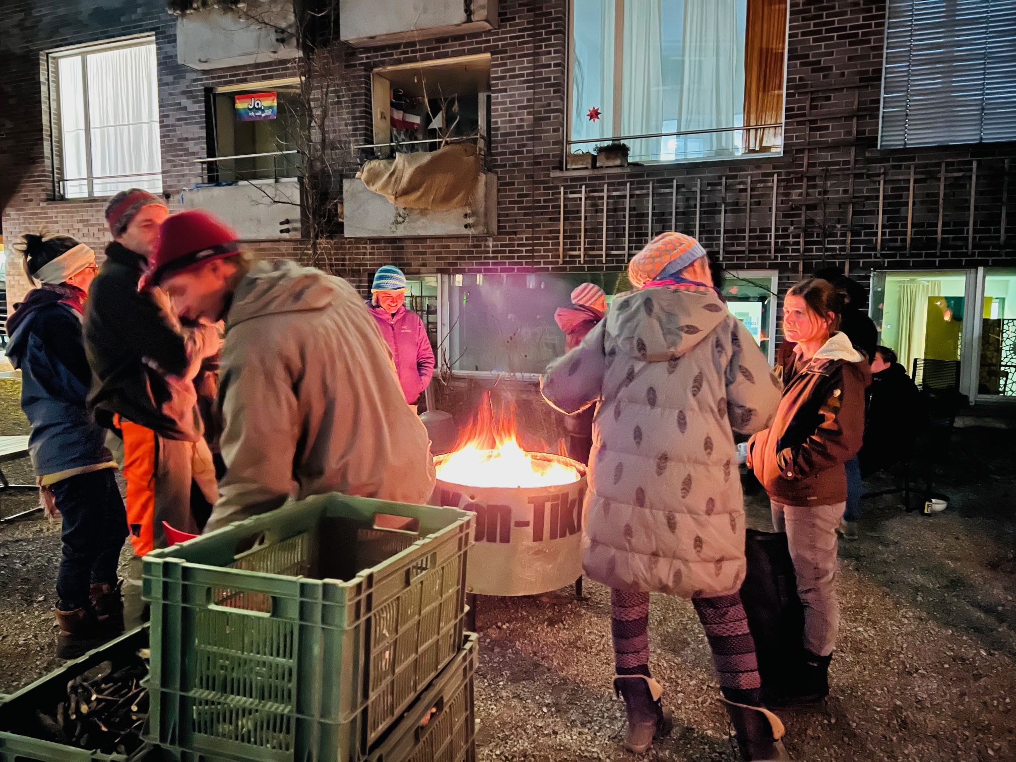 Geschlossener Stoffkreislauf im Aussenraum