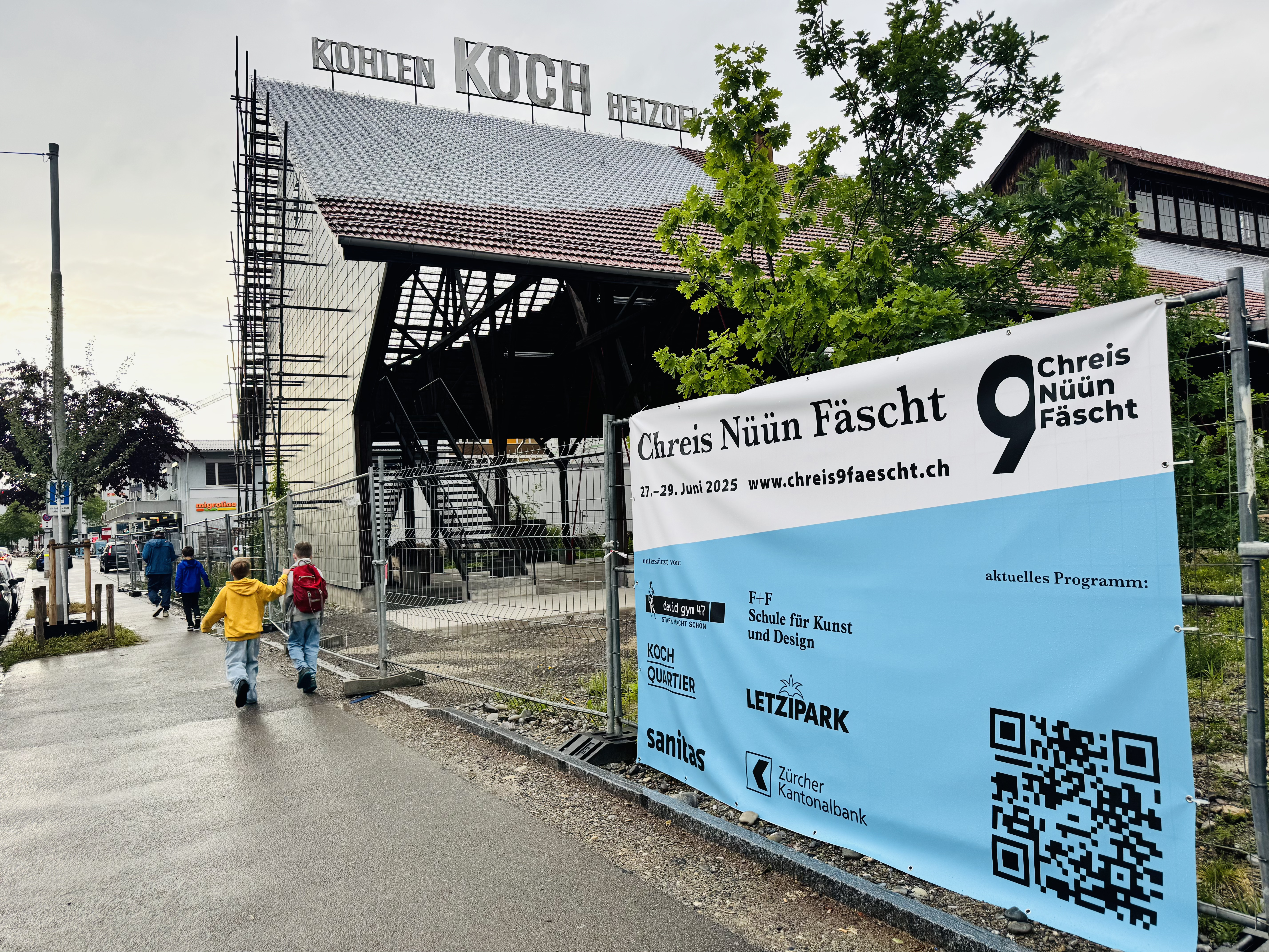 Eröffnung des Koch-Parks am  Chreis Nüün Fäscht