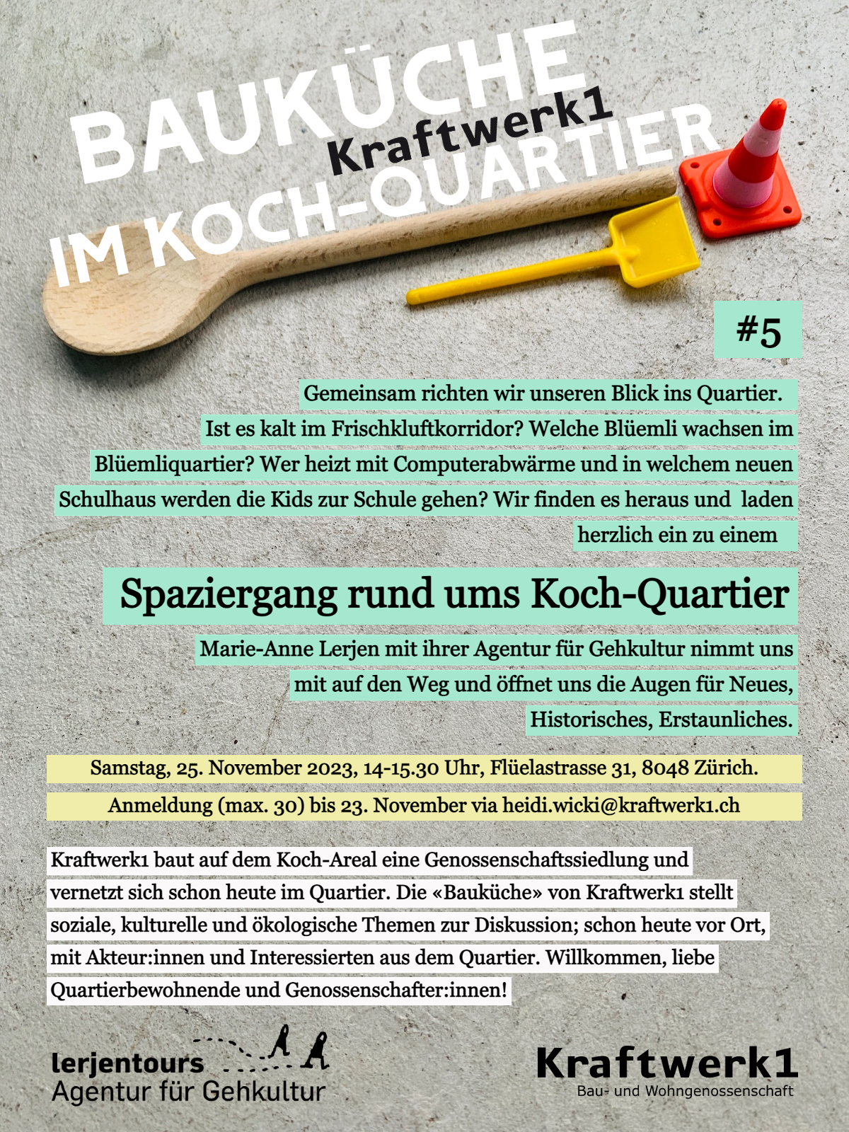 Bauküche Kraftwerk1 im Koch-Quartier #5