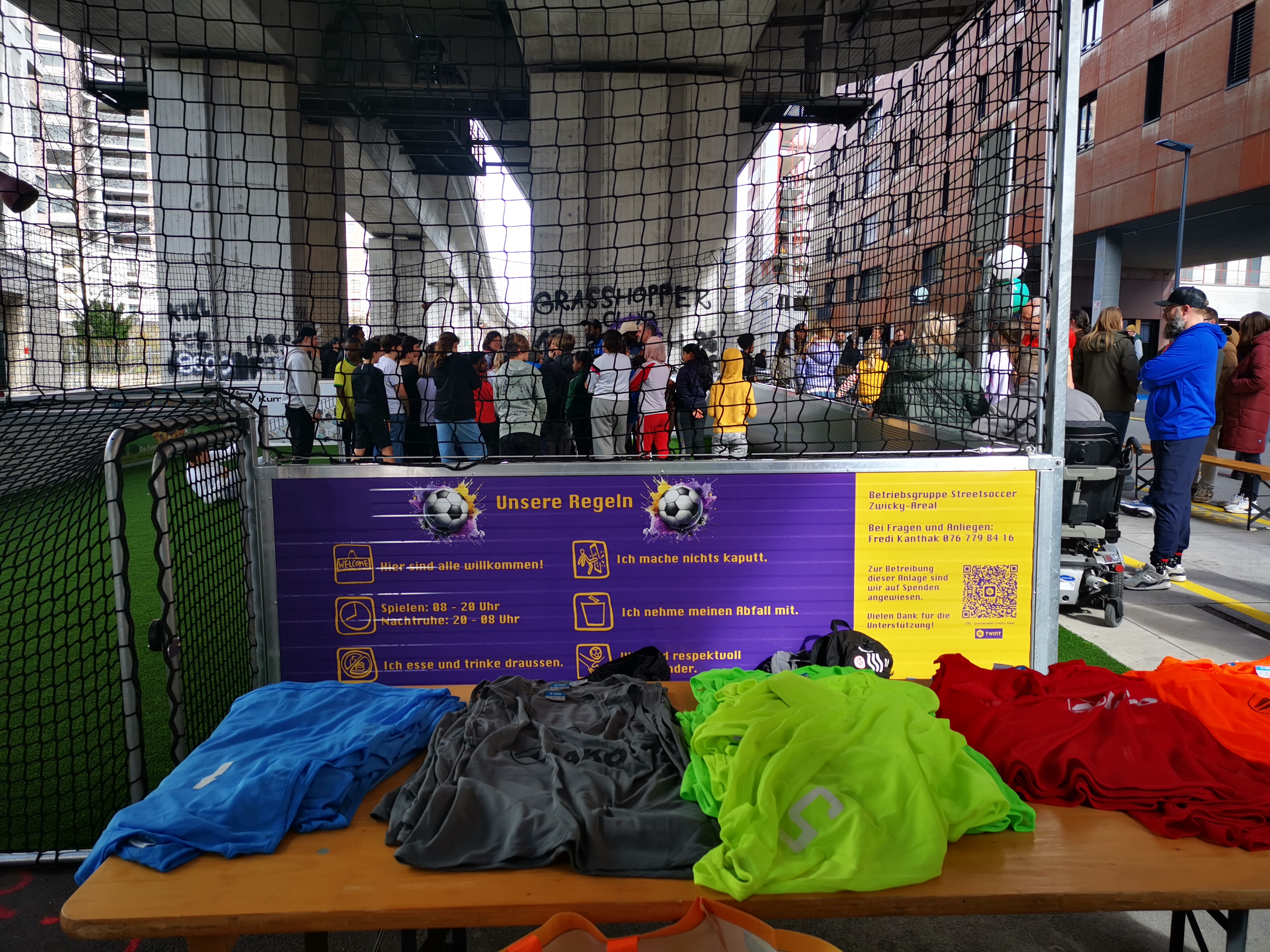 Eröffnungsfest Street Soccer: Ein voller Erfolg!