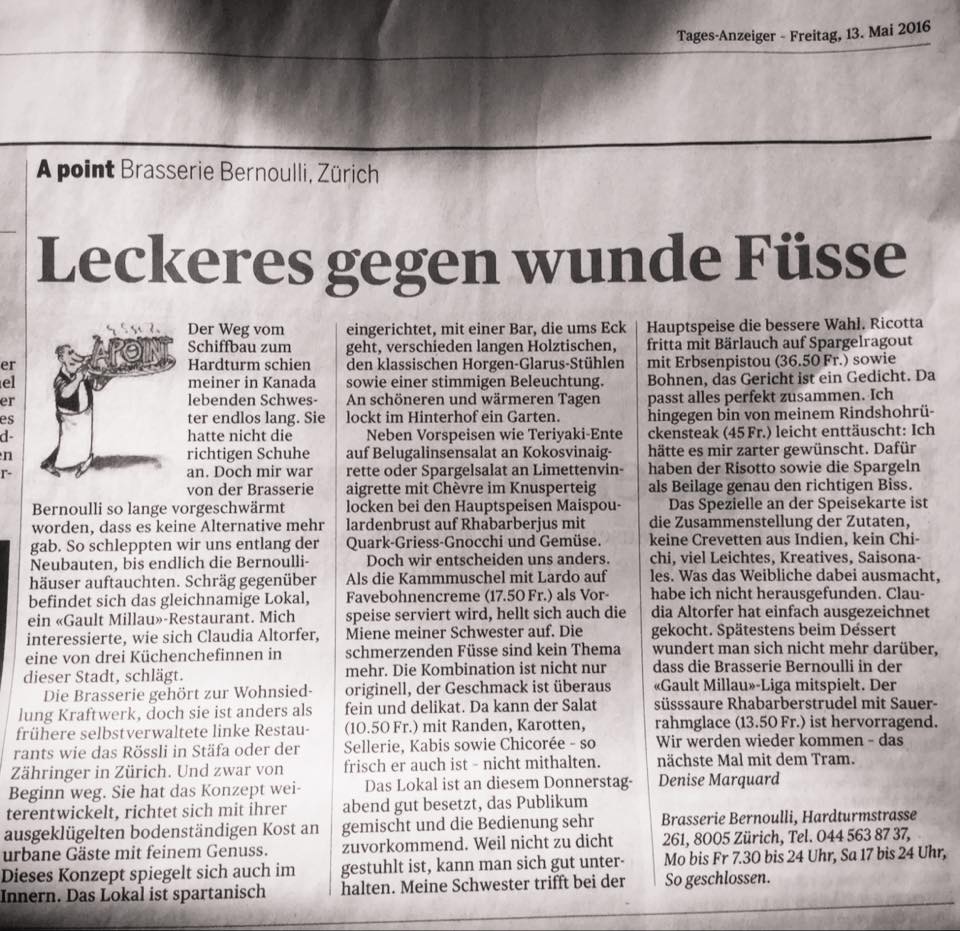 Leckeres gegen wunde Füsse