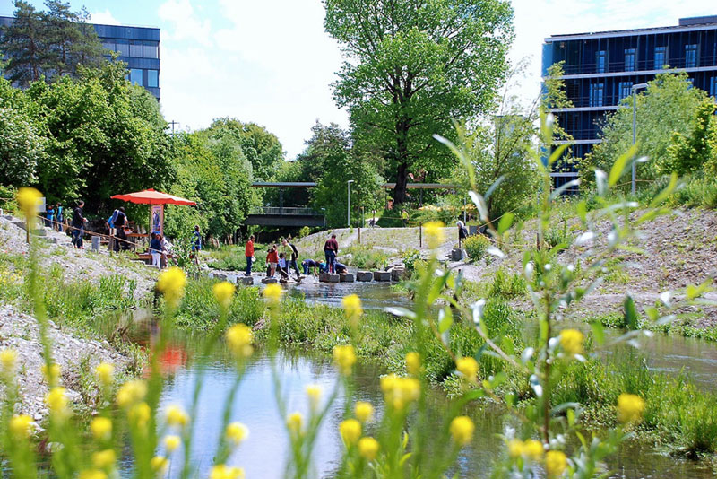 Der Chriesbach in neuer Pracht